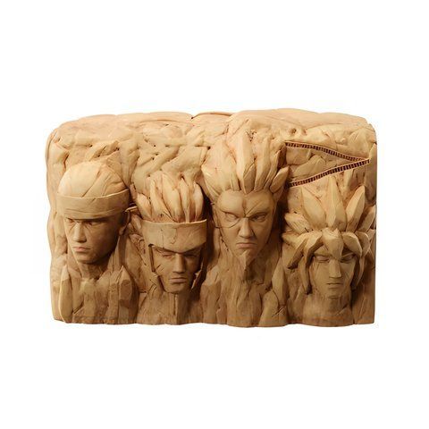 Копилка Naruto Shippuden Fig Life ! Hokage Rock Figure Life Figlife Piggy Bank Minato GM81239 фото