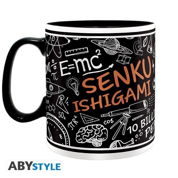 Чашка DR. STONE Senku Ishigami Доктор Стоун King Size 460 мл ABYMUG939 фото