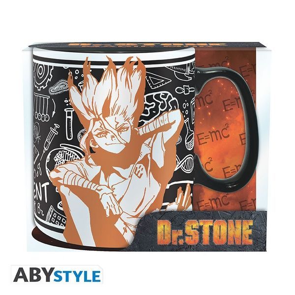 Чашка DR. STONE Senku Ishigami Доктор Стоун King Size 460 мл ABYMUG939 фото