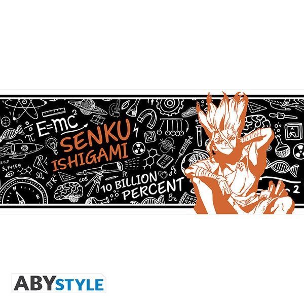 Чашка DR. STONE Senku Ishigami Доктор Стоун King Size 460 мл ABYMUG939 фото