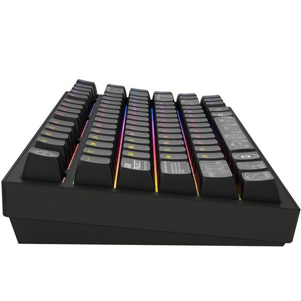 Беспроводная Игровая Клавиатура DARK PROJECT ALU81 Terra Nova ENG/UA DPKB_NOVA_81_ANSI_BLACK_UA фото
