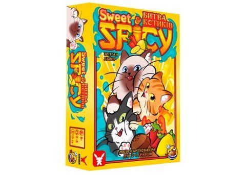 Настільна гра Sweet & Spicy. Битва котиків. На українській мові GKCH073SP фото