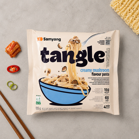 Локшина Samyang Tangle з вершковим грибним соусом 105 г 2682316713 фото