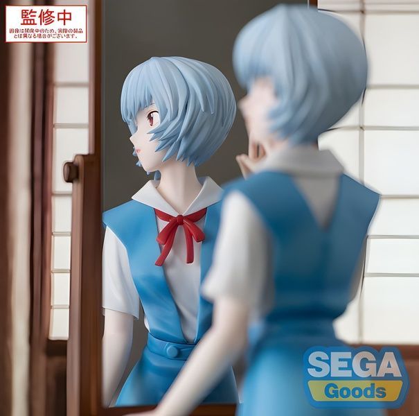 Оригинальная аниме фигурка SEGA NEON GENESIS EVANGELION Ayanami Rei FIGURIZM GM165 фото