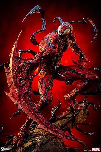 Статуетка MARVEL Carnage Premium Sideshow Collectibles Карнаж 53 см 300797 фото
