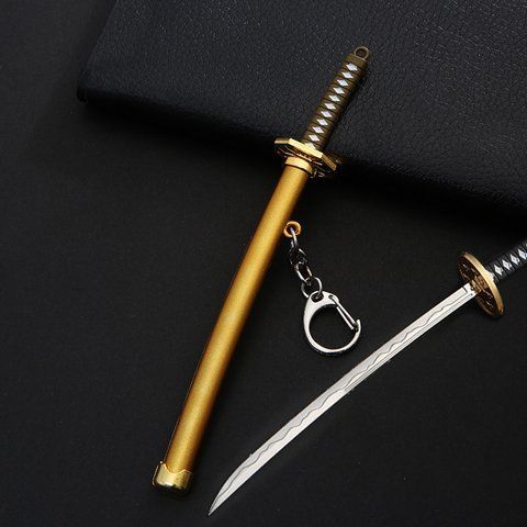 Брелок Катана One Piece mini weapon knife alloy swords 15 см A229824H фото