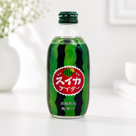 Фруктовый газированный напиток Tomomasu Watermelon Soda, 300 мл НФ-00000523 фото