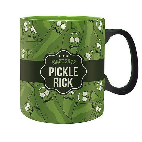 Чашка RICK AND MORTY Pickle Rick (Рик и Морти) 460 мл ABYMUG570 фото