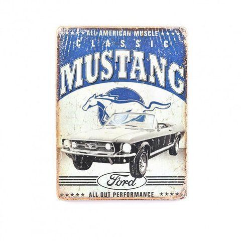 Постер Classic Mustang pvm0001 фото