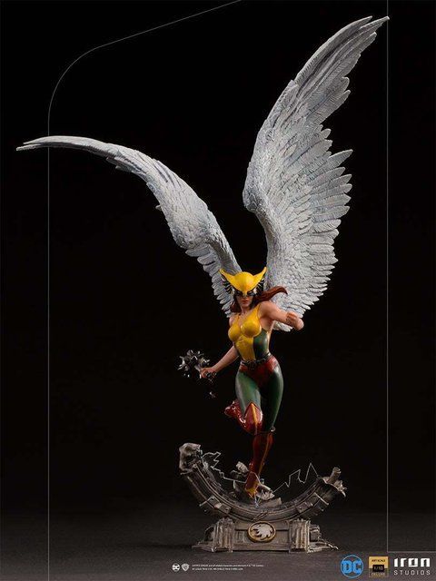 Коллекционная фигурка DC COMICS Hawkgirl deluxe art scale 1/10 (Девушка-ястреб) DCCDCG39220-10 фото