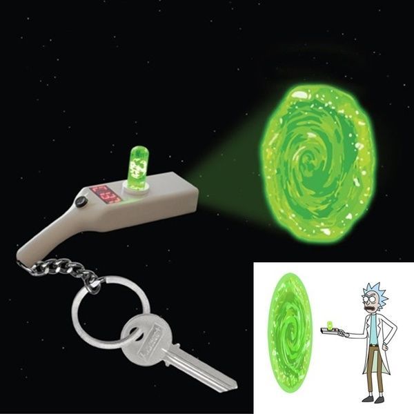 Брелок Rick&Morty - Portal Gun GIFPAL562 фото
