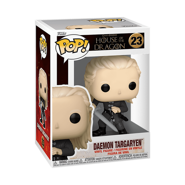 Фігурка Funko POP! серії Дім Дракона S4 - Деймон Тарґарієн з мечем 83464 фото