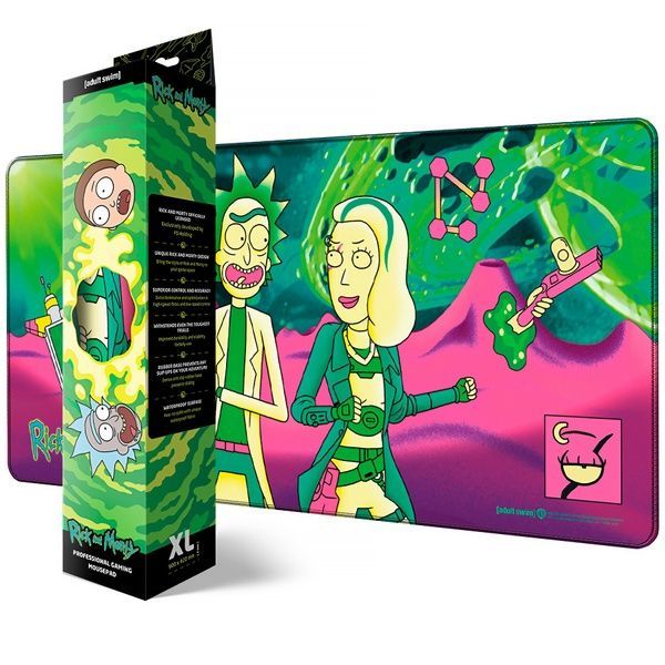 Килимок для миші RICK AND MORTY Space Beth Adventure (Рик и Морти) XL FWBMPRICKDAUG25XL фото