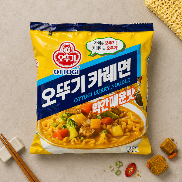 Лапша быстрого приготовления со вкусом карри 130 Г, ТМ OTTOGI 10-754 фото Лапша быстрого приготовления со вкусом карри 130 Г, ТМ OTTOGI 10-754 фото
