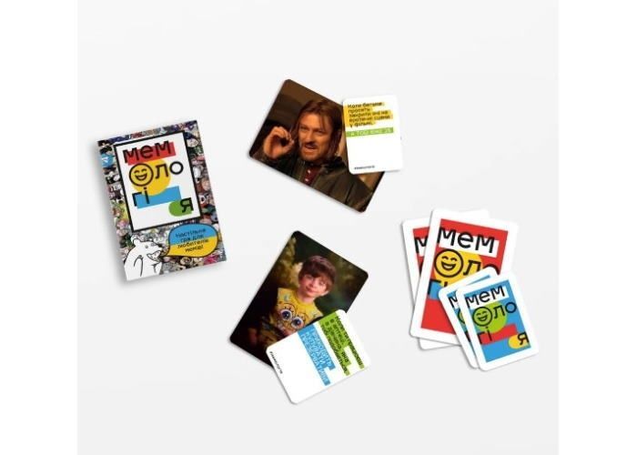 Настольная игра Мемология (Memology) на украинском языке 89605 фото
