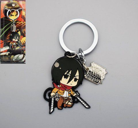 Брелок Attack on Titan anime key chain A057681H фото