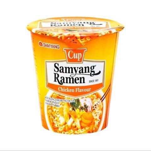 Рамен со вкусом курицы в стакане, 65 Г, ТМ SAMYANG 12-018 фото