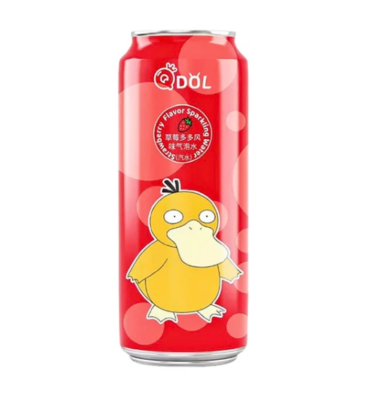 Напій QDOL Pokémon Strawberry Flavor Soda 500ml FG10011 фото Напій QDOL Pokémon Strawberry Flavor Soda 500ml FG10011 фото