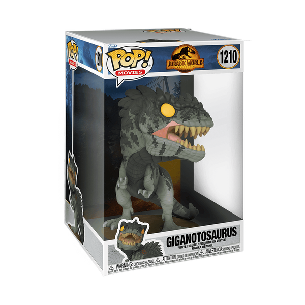 Фигурка Funko Pop Jurassic World Dominion Jumbo Giganotosaurus 25.4 см 55378 фото