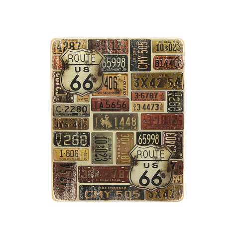 Wood Постер Route 66 #4 Signs pvm52 фото