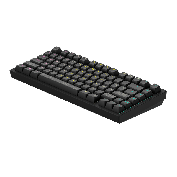 Игровая Клавиатура DARK PROJECT ALU81 Terra Nostra ENG/UA Gasket Mount DPKB_NOSTRA_81_ANSI_BLACK_UA фото