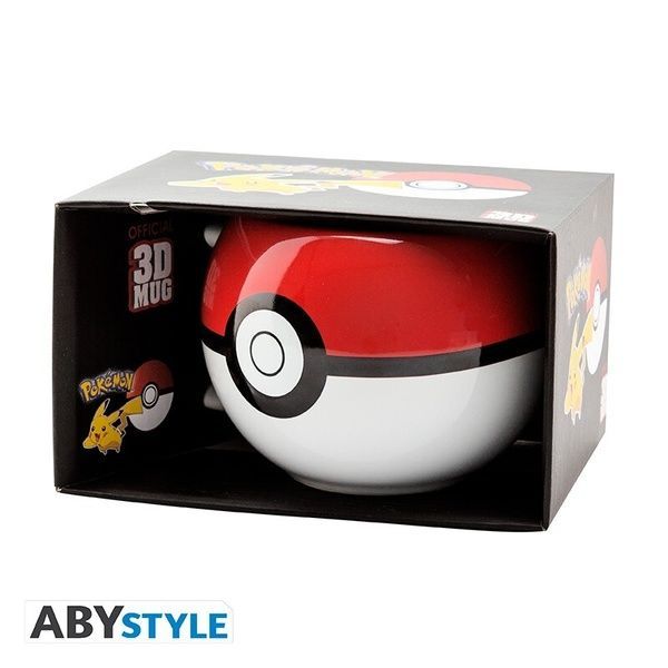 Чашка 3D POKEMON Pokeball (Покемон) MG1137 фото