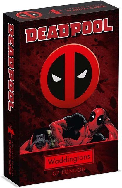 Гральні карти MARVEL Waddingtons No.1 - Deadpool WM04686-EN1-12 фото