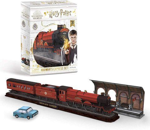 Пазл 3D Гоґвортський Експрес, Гаррі Поттер (Hogwarts Express Set 3D puzzle) (180 ел.) 4dpuz001 фото