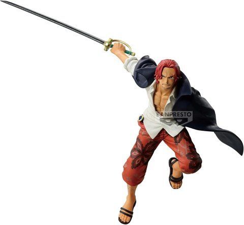Оригинальная аниме фигурка ONE PIECE BATTLE RECORD COLLECTION- SHANKS GM_9110 фото