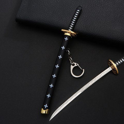 Брелок Катана One Piece mini weapon knife alloy swords 15cm A229824B фото
