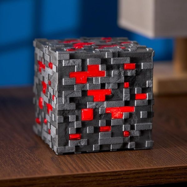 Атрибут із гри MINECRAFT Redstone ore (Майнкрафт) 10 см NN3725 фото