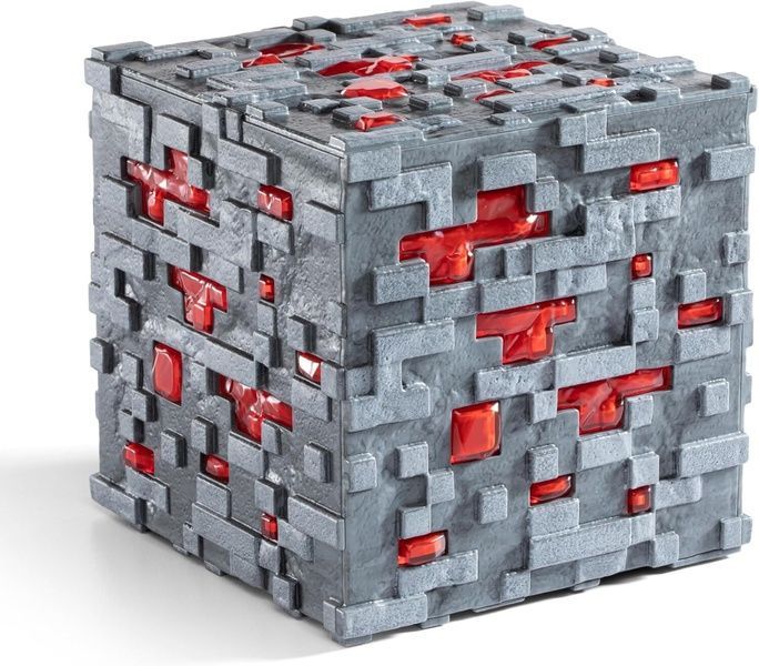 Атрибут із гри MINECRAFT Redstone ore (Майнкрафт) 10 см NN3725 фото