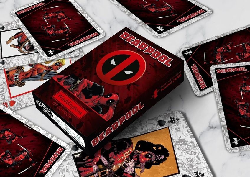 Игральные карты MARVEL Waddingtons No.1 - Deadpool WM04686-EN1-12 фото