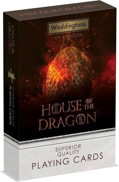 Гральні карти WADDINGTONS No.1 - House of Dragons Дім Дракона WM04535-EN1-12 фото