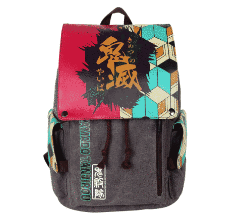 Рюкзак Demon Slayer Canvas backpack A249562C фото