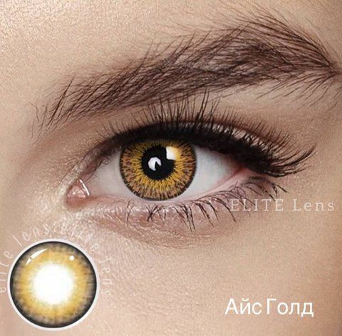 Линзы Айс Голд lens004 фото