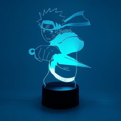 Настільний світильник-нічник Наруто Узумакі Naruto 7 кольорів + USB A252470J фото