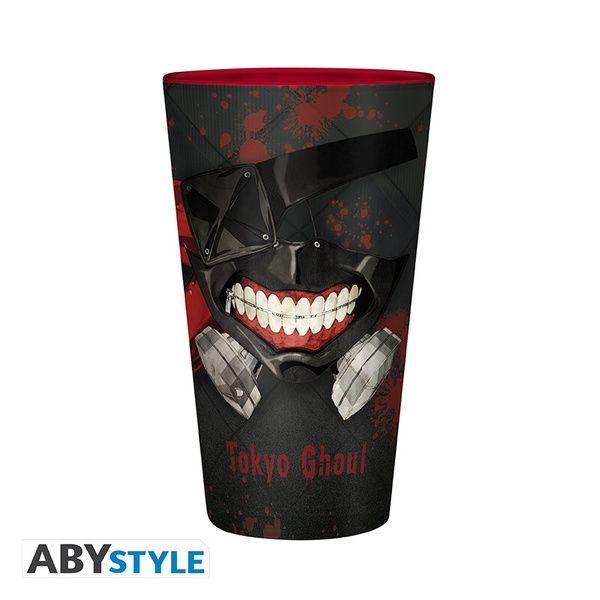 Склянка TOKYO GHOUL Kaneki and Mask Токийский Гуль 400 мл ABYVER186 фото