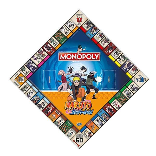 Настільна гра WINNING MOVES Naruto Monopoly WM00167-EN1-6 фото