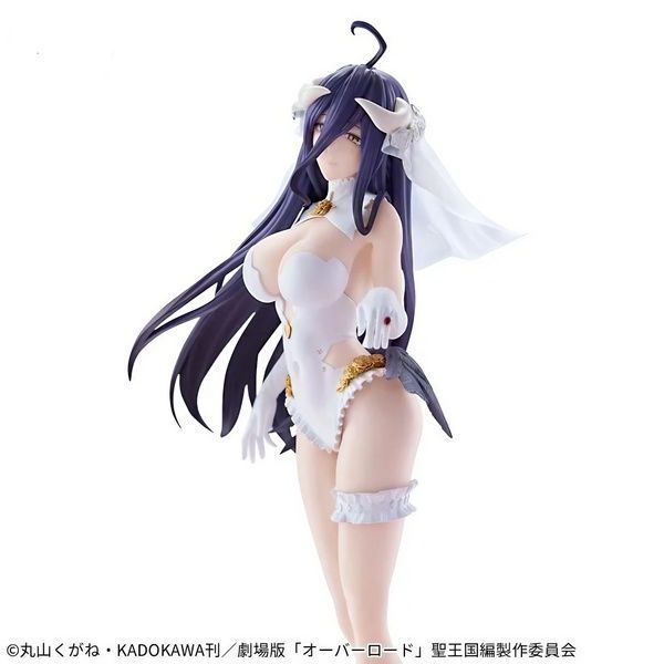 Оригінальна фігурка OVERLORD Glitter and Glamours - Albedo - Wedding Ver. (Оверлорд) 27 см BP29874P фото