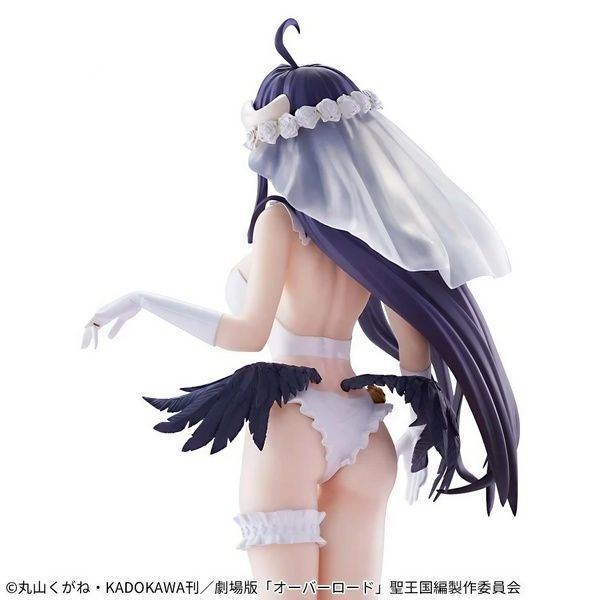 Оригінальна фігурка OVERLORD Glitter and Glamours - Albedo - Wedding Ver. (Оверлорд) 27 см BP29874P фото