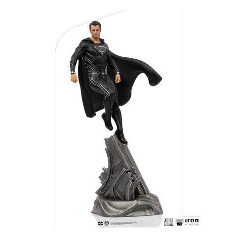 Статуетка DC COMICS Superman 30 см black suit art scale 1/10 Супермен Zack Snyder&rsquo;s Justice League DCCJLE41321-10 фото