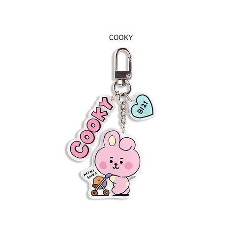 Брелок BTS BT21 star COOKY acrylic A256828B фото