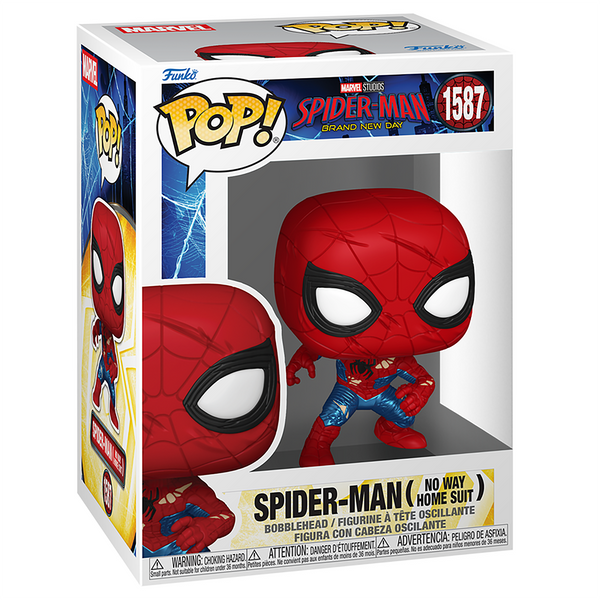 Фігурка Funko POP! серії Людина-павук: Абсолютно новий день - Людина-павук (після битви) 83964 фото