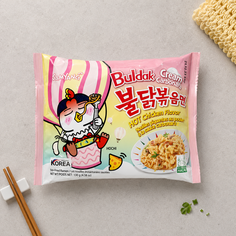 Лапша Buldak Carbo Cream Samyang 140г 2687414208 фото