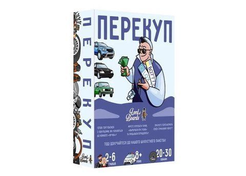 Настільна гра Перекуп, українською мовою LOB2217UA фото