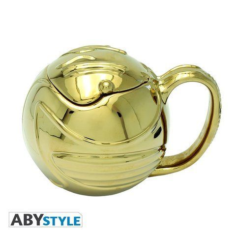 Чашка HARRY POTTER Golden Snitch ( Гарри Поттер Золотой снитч) ABYMUG784 фото