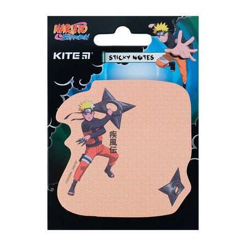 Блок паперу з липким шаром Kite Naruto Узумаки Наруто 7х7 см NR23-298-3 фото