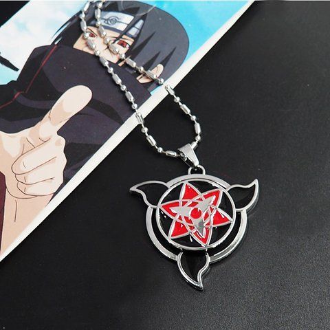 Кулон Naruto Itachi Mangekyou Sharingan A025276 фото