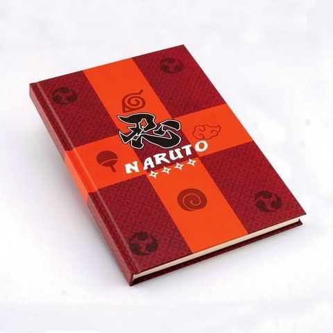 Блокнот с твердой обложкой NARUTO 102 страницы A034889 фото